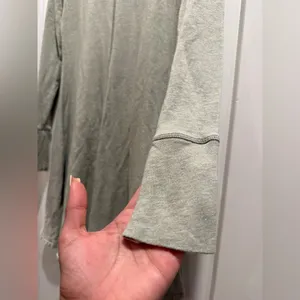 BDG Sage Green Long‎ Sleeve Relax Dress Size M thumbnail 4