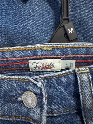 Faherty Skirt Denim Midi Indigo Dyed Button Down 26 thumbnail 2