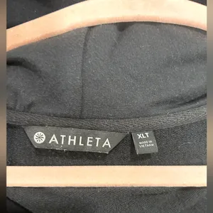 Athleta Women's Black Zip-Up Jacket thumbnail 3
