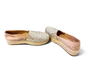 Steve Madden Women’s Proud Rhinestone Espadrille Slip-On Loafers thumbnail 9