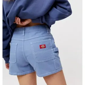 Dickies women Durable Twill Carpenter Shorts Chambray Blue 3" inseam thumbnail 2
