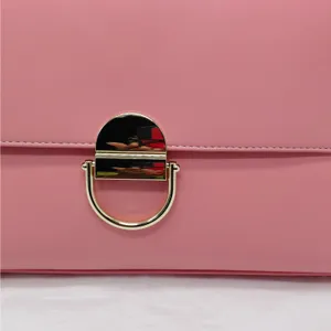 Womens Satchel Handbag Pink Quiet Luxury Coquette Office Chic Wedding Party thumbnail 7