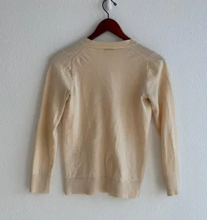 Yellow J. Crew Cardigan thumbnail 4