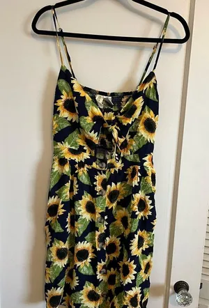Mimi chica sunflower sun dress thumbnail 5