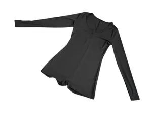 Women’s Long sleeve Shorts Romper Black Size M thumbnail 1