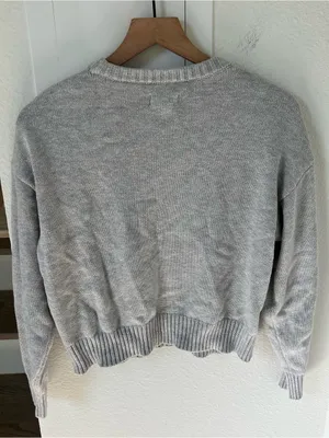 Anthropologie Porridge Jolene Pullover Sweater in Gray thumbnail 3