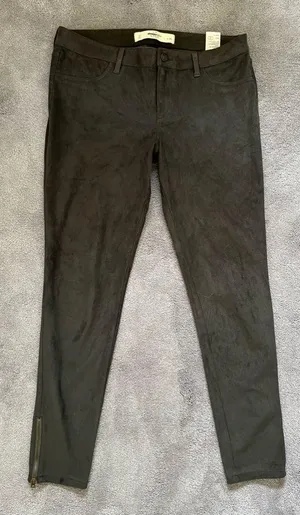 Abercrombie & Fitch | women’s faux suede skinny pants. Size: 10 thumbnail 14