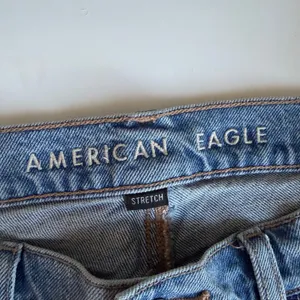 American Eagle '90s Bootcut Jean Faded Indigo Split Hem Y2K Streetwear‎ Size 4 thumbnail 8