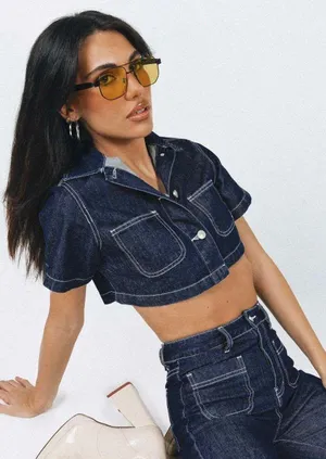 Denim Set - Top thumbnail 3