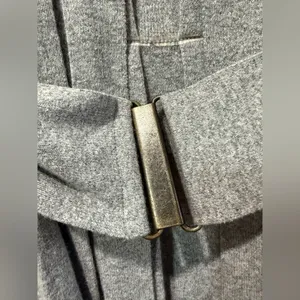 Anthropologie Moth Angora Sweater Belted Open Front Knit Cardigan S‎ thumbnail 3
