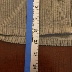 Pilcro and the Letterpress Anthropologie corduroy shirt jacket large gray thumbnail 3