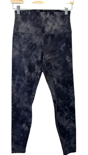 Lululemon Align HR Pant 28” Size 8 Diamond Dye Pitch Grey Graphite DDPG 04971 thumbnail 1