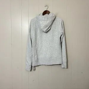 Lululemon Scuba Full Zip Hoodie Gray Size 14 NWT Cotton Athleisure Jacket Logo thumbnail 13