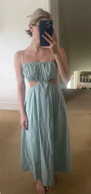 Abercrombie Bubble Top Maxi Dress thumbnail 3
