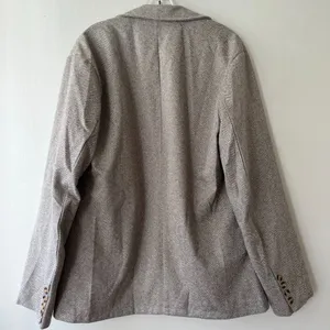 Unbranded‎ Sz XL Wool Lined Blazer Jacket Coat Pockets 3 Buttons Down thumbnail 9