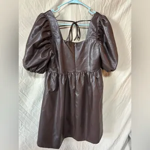 Mittoshop leather dress thumbnail 5
