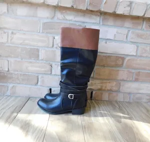 St. John's Bay Womens Douglas Riding Boots Block Heel Size: 7 1/2M thumbnail 6