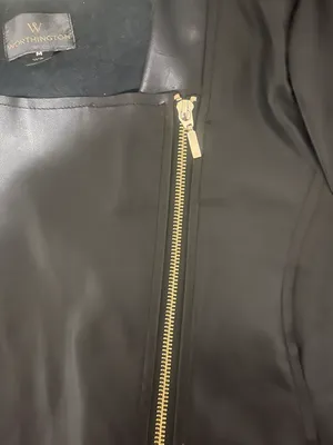 Worthington black Industries faux leather jacket  thumbnail 6