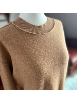 Anthropologie Pilcro Camel Knit Sweater – Women's Size XS thumbnail 6