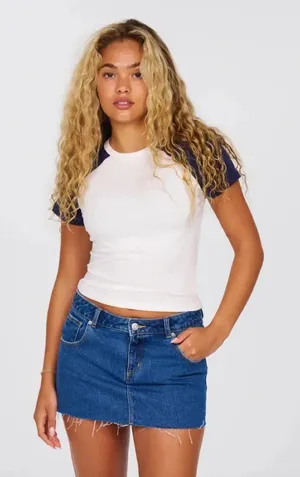 Dairy Boy Jean Skirt thumbnail 1