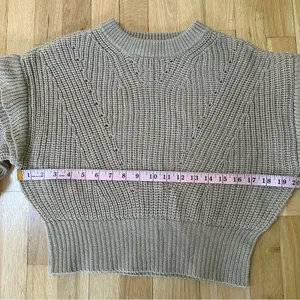 Derek Heart Women's Knit Sweater in Tan thumbnail 5