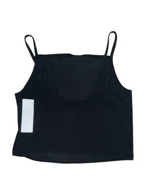 Out From Under Urban Outfitters Black Square Neck Cami Tank Top Size L NWT thumbnail 2