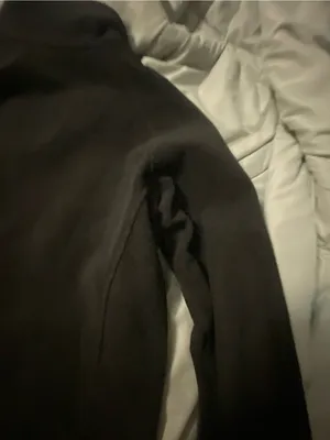 Columbia Black Fleece Jacket with White Logo Tag thumbnail 6