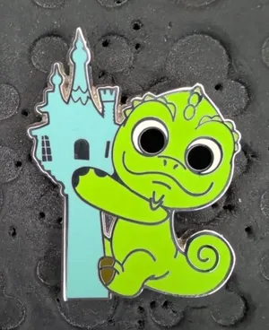 Disney parks Park pals mystery collection tangled Pascal chameleon trading pin thumbnail 1