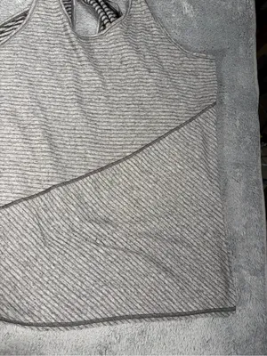 North face Striped Gray Tank Top XL thumbnail 4