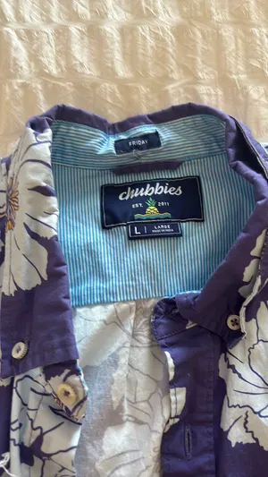 Chubbies button up shirt  thumbnail 2