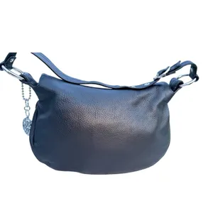Coach Soho Flap Hobo Shoulder Bag Black Pebbled Leather Purse Style 12662 thumbnail 5