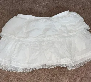 Forever 21 White  Skirt thumbnail 2