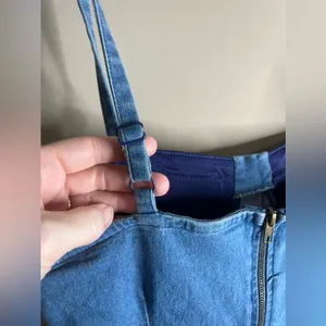 Derek heart size large denim jumper thumbnail 9