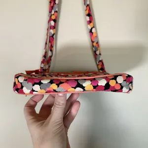 Vera Bradley Pixie Confetti Petite Double Zip Hipster‎ Cross Body Purse #14497 thumbnail 3