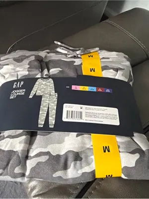 GAP Women's Size M Super Soft Modal Fleece Jogger Lounge Set. Multicolor. NWT thumbnail 9