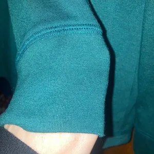 Women's Dark Green Long Sleeve Tunic Top - Size M thumbnail 9