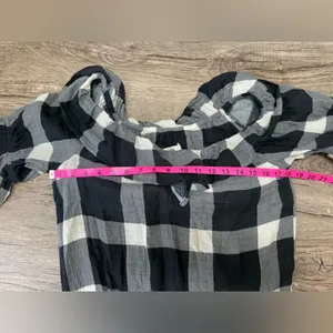 Anthropologie Ruffled Boat‎ Neck Top size xs thumbnail 4