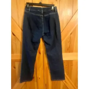 LL Bean Classic Fit Blue Jean Pants Size 6 Pet (3496) Read thumbnail 3