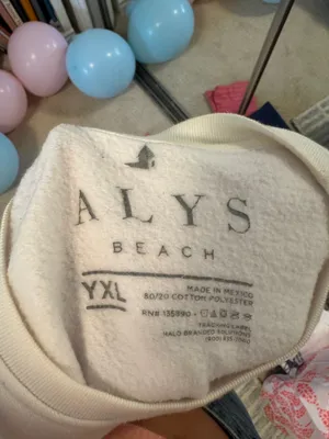 Alys Beach Crewneck White Size XXS thumbnail 2
