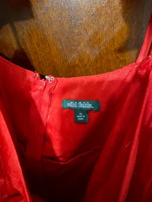 Wild Fable Red Dress thumbnail 4