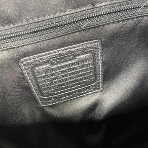 COACH M Size Black Leather Crossbody Bag thumbnail 9