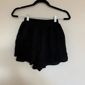 Princess Polly Mateo‎ Shorts Black Cotton Muslin Gauze Summer Beach Pull On 0 XS thumbnail 3