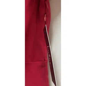 Lulu's Tip The Scallops Red Fit & Flare A-line Dress Sz L NWT Wedding Party Chic thumbnail 6