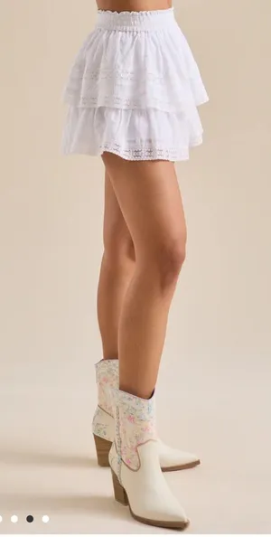 Altar'd State Lace Skort thumbnail 3