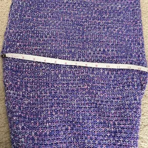Mermaid Snuggle Blanket Purple pink white Adult Size Tail Knit Sleeping Bag thumbnail 6