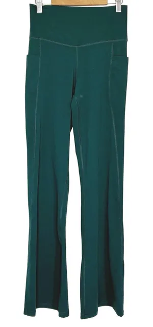 Member's Mark Teal Blue Everyday Flare Yoga Pants NWT Womens XS thumbnail 1