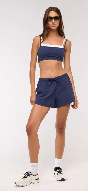 YPB Abercrombie sports bra and shorts thumbnail 1