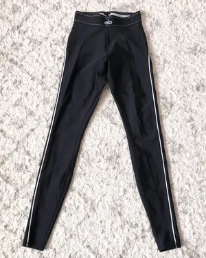 Alo Airlift High-Waist Suit Up Legging Black/White XS thumbnail 4