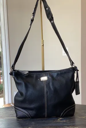 The Sak Black Leather Shoulder Bag thumbnail 1