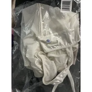 Ivory Underwire Bodysuit/Teddy Adjustable Straps Sheer Size small Auden thumbnail 3